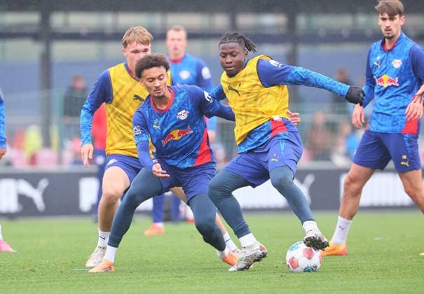 Football, 1st BL, RB Leipzig, Training