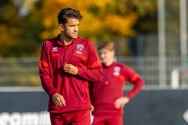 Ingolstadt, Germany 14 October 2025 3 Liga 2025 2026 FC Ingolstadt 04 training In the picture Frederik Carlsen FCI training ground Audi Sportpark Bayern Copyright: xFotostandx xSchäferx