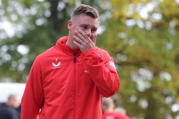 14 10 2025, xmohx, Soccer 2 Bundesliga, 1 FC Kaiserslautern Training v l Marlon Ritter 1 FC Kaiserslautern looks disappointed, sad, frustrated DFL DFB REGULATIONS PROHIBIT ANY USE OF PHOTOGRAPHS as IMAGE SEQUENCES and or QUASI VIDEO Kaiserslautern