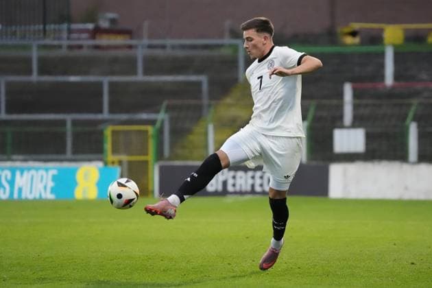 Said El Mala Germany U21, 7 Belfast 14 10 2025 Northern Ireland v Germany U21, European Championship Qualifiers, The Oval