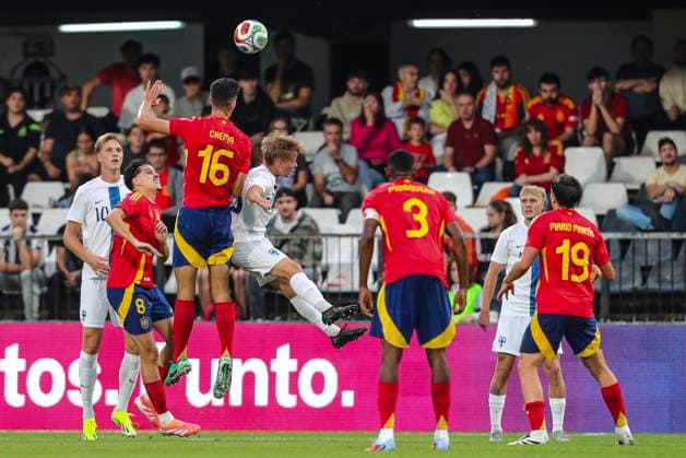 Football, U21, European Championship qualifier, Spain - Finland