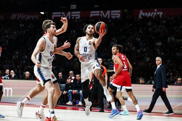 Basketball, Euroleague, Olympiakos Piraeus - Anadolu Efes Istanbul