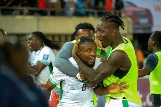 UYO, NIGERIA - OCTOBER 14: Frank Onyeka of Nigeria during the 2026 FIFA World Cup, WM, Weltmeisterschaft, Fussball qualifier match between Super Eagles of Nigeria and Benin Republic at Godwill Akpabio Stadium on October 14, 2025 in Uyo, Nigeria. Photo by Nsidibe Akpan Copyright: xx