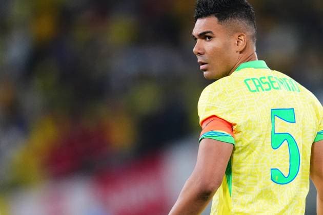 Casemiro (BRA), OCTOBER 14, 2025 - Football Soccer : KIRIN Challenge Cup 2025 match between Japan 3-2 Brazil at the Tokyo Stadium in Tokyo, Japan. Noxthirdxpartyxsales  aflo_306948374