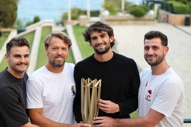 Tennis, ATP, Valentin Vacherot is celebrated for his tournament win in Monaco