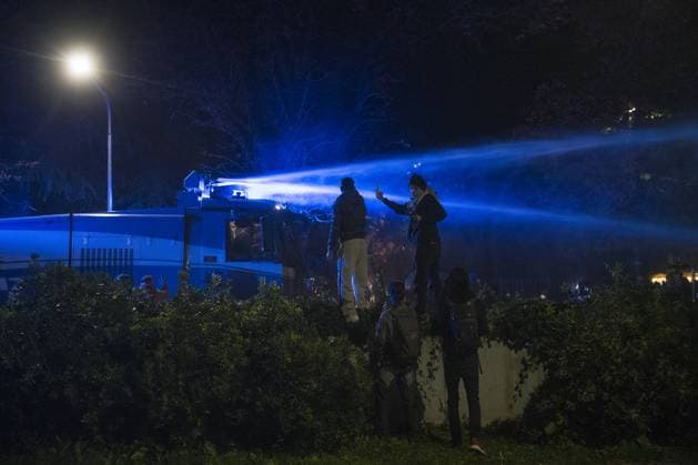 Football, World Cup qualifier, Italy - Israel, Riots after the end of the match