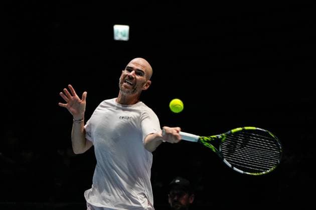UTS Hong Kong 2025 Day 2 French tennis player Adrian Mannarino during a match at UTS Hong Kong on October 15, 2025 in Hong Kong. (Photo by Vernon Yuen Nexpher Images)