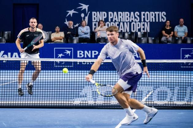 Tennis, ATP tournament in Brussels