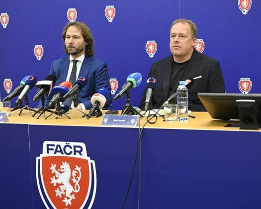 Football, Czech Republic national team Press conference on the dismissal of the national team coach