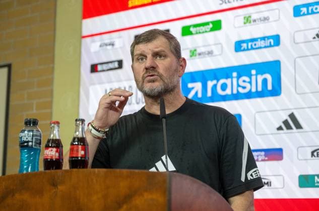 Football, 1. BL, 1. FC Union Berlin Press Conference