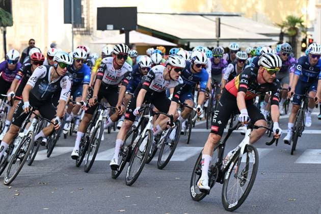 15-10-2025 Giro Del Veneto; 2025, Uae Team Emirates - Xrg; Wellens, Tim; Sivakov, Pavel; Del Toro Romero, Isaac; Verona; 