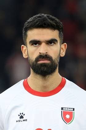 NIZAR AL RASHDAN, Giordania, Amichevole, Friendly match, 2025-26, Albania vs Jordan 4-2, 14-10-2025, Primo piano, Head shot, Close up CALCIO 2025-26 AMICHEVOLE ALBANIA-GIORDANIA 4-2
