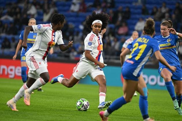 Football, Women, CL, Olympique Lyon - SKN St. Pölten