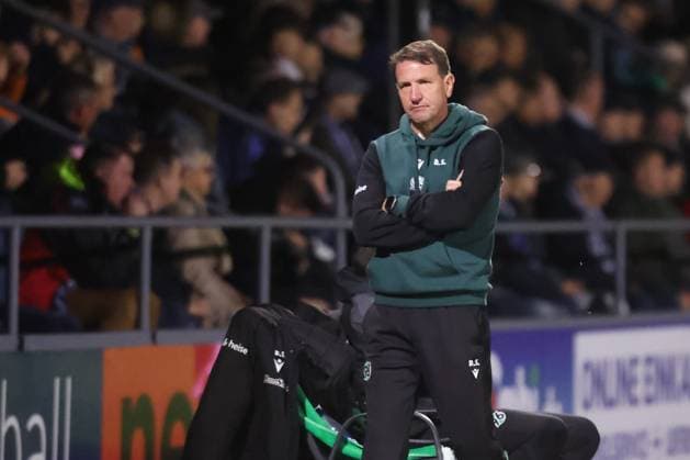 15 10 2025, Football, Men, Regionalliga Nord, Matchday 8, BSV Kickers Emden Hannover 96 II Coach Daniel Stendel Hannover 96 II