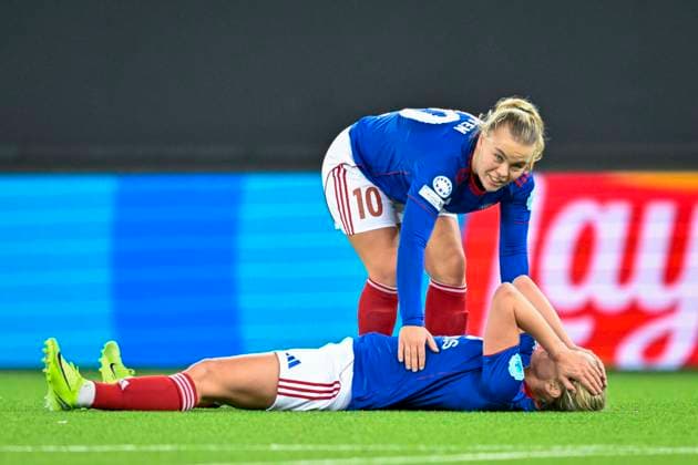 Football Women s Champions League, 2nd round Valerenga Wolfsburg Oslo 20251015 Valerenga s Olaug Tvedten during the Champions League football match between Valerenga and Wolfsburg at Intility Arena Photo Annika Byrde NTB Oslo Norway EDITORIAL USE ONLY RESTRICTED USE FOR BETTING COMPANIES  Copyright: xAnnikaxByrdex xNTBx