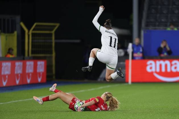 Football, Women, CL, Oud Heverlee Leuven - FC Twente Enschede