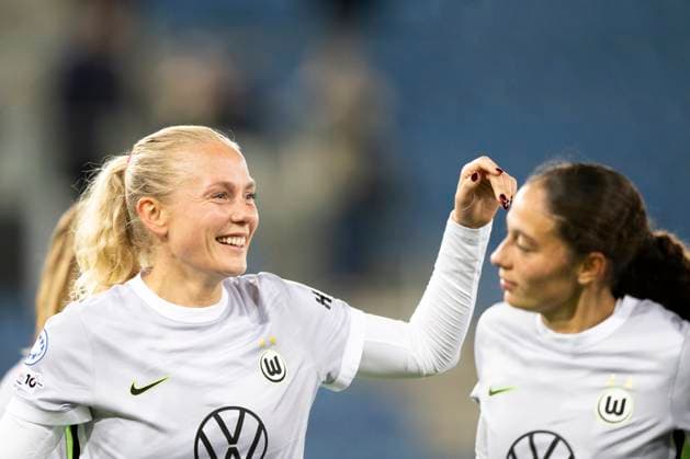 Football Women s Champions League, 2nd round Valerenga Wolfsburg Oslo 20251015 Wolfsburg s Guro Bergsvand after the Champions League football match between Valerenga and Wolfsburg at Intility Arena Photo Annika Byrde NTB Oslo Norway EDITORIAL USE ONLY RESTRICTED USE FOR BETTING COMPANIES  Copyright: xAnnikaxByrdex xNTBx