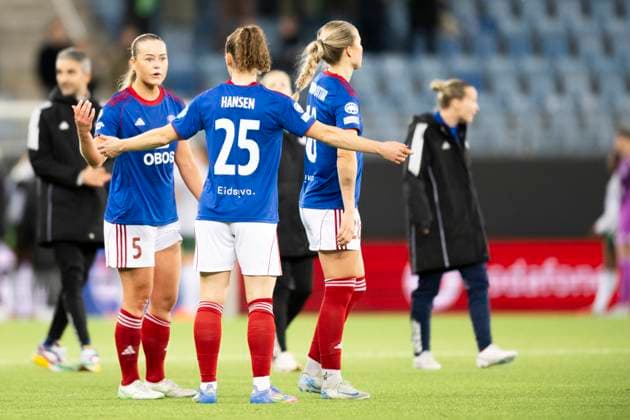 Football Women s Champions League, 2nd round Valerenga Wolfsburg Oslo 20251015 Valerenga s Selma Pettersen after during the Champions League football match between Valerenga and Wolfsburg at Intility arena Photo Annika Byrde NTB Oslo Norway EDITORIAL USE ONLY RESTRICTED USE FOR BETTING COMPANIES  Copyright: xAnnikaxByrdex xNTBx