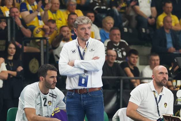 Kielce 15.10.2025 Mecz 5. kolejka Liga Mistrzow piÅ‚ka rÄ™czna mÄ™Å¼czyzn sezon 2025 2026 Men s Handball EHF Champions League season 2025 2026 match: Industria Kielce - HBC Nantes nz. Dimitri Fleurance Fot. Stanislaw Klepka Arena Akcji NEWSPIX.PL --- newspix.pl 