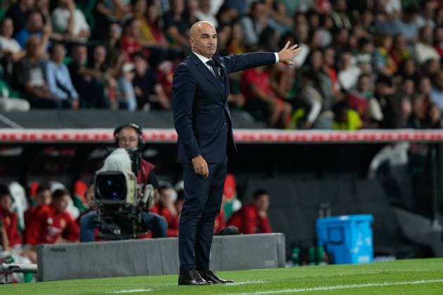 FIFA World Cup, WM, Weltmeisterschaft, Fussball QUALIFIERS: PORTUGAL x HUNGARY Roberto Martinez, Portugal Coach, in action during FIFA World Cup 2026 Qualifying match between Portugal and Hungary at Estadio Jose Alvalade in Lisbon, Portugal. 10 14 2025 Lisbon Estadio Jose Alvalade Lisbon Portugal Copyright: xBrunoxdexCarvalhox