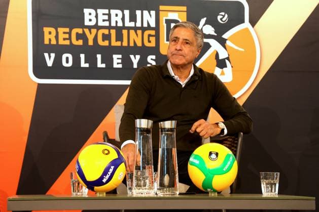 Volleyball, VBL, BR Volleys, Press conference at the season opener