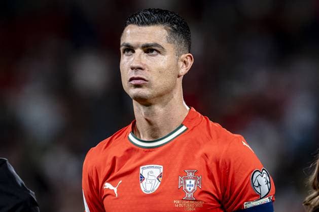 Portugal forwarder Cristiano Ronaldo, during the match FOOTBALL - EUROPEAN QUALIFIERS - PORTUGAL - HUNGARY at the Estadio Jose Alvalade for the FIFA World Cup, WM, Weltmeisterschaft, Fussball 2026 UEFA Qualifiers - Group F - Matchday 4 season 2025-2026 in LISBON, Portugal on 14 October 2025, (photo by Stefan Koops EYE4images) xVIxANPxSportx xEYE4imagesxB.V.xIVx 539214434 originalFilename: 539214434.jpg