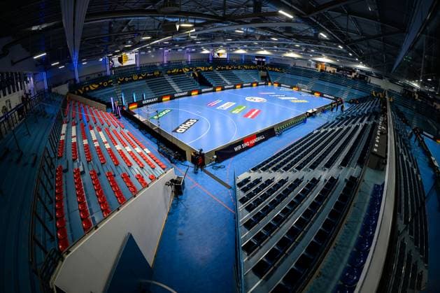 Gummersbach Handball Women European Championship Qualification, Germany North Macedonia Overview, Interior, Icon, Feature, Venue Gummersbach Schwalbe Arena Germany