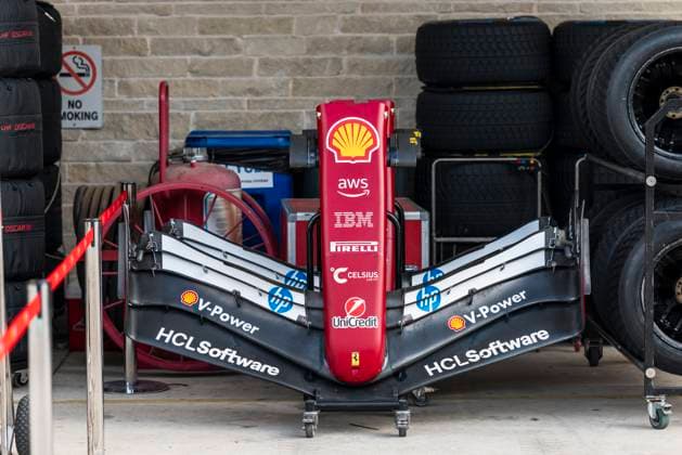 Formula 1 MSC Cruises United States Grand Prix 2025 Alexis Perrin OVERTAKE MAXPPP - Austin 16 10 2025 Scuderia Ferrari HP front wings pitlane at the Formula 1 MSC Cruises United States Grand Prix 2025, the 19th round of the 2025 FIA Formula 1 World Championship, WM, Weltmeisterschaft at the Circuit of The Americas in Austin, Texas, United States, from October 16 to 19, 2025 Austin Circuit of The Americas United States  Copyright: xOVERTAKE MAXPPPxAlexisxPerrinx OVT202510169391 OVT202510169391