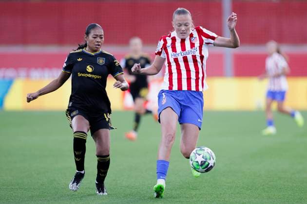 Football, Women, CL, Atletico Madrid - Manchester United