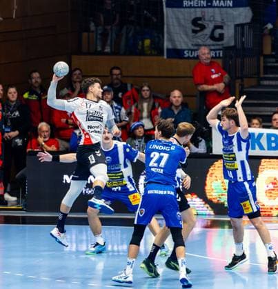 16 10 2025, GER, Handball, Men, Season 25 26, Daikin 1 Bl, 9 Matchday ThSV Eisenach SG Flensburg Handewitt Marko Grgic SG Flensburg Handewitt 99817 Eisenach Werner Assmann Halle Am Sportp Thueringen Germany