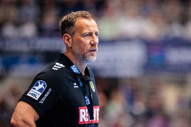Maik Machulla Rhein Neckar Loewen, Coach GER, TBV Lemgo Lippe vs Rhein Neckar Loewen, Handball, 1 Bundesliga, Matchday 9, Season 2025 2026, 16 10 2025 GER, TBV Lemgo Lippe vs Rhein Neckar Loewen, Handball, 1 Bundesliga, Matchday 9, Season 2025 2026, 16 10 2025 Lemgo Copyright: xEibner-Pressefoto JanxRollingerx EP_JSK