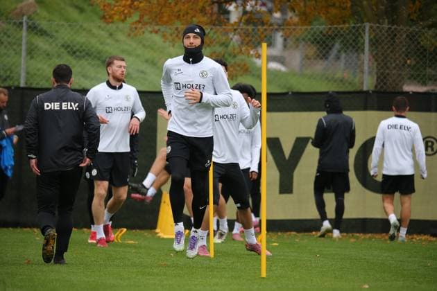 Football, 2nd BL, SV Elversberg, Training