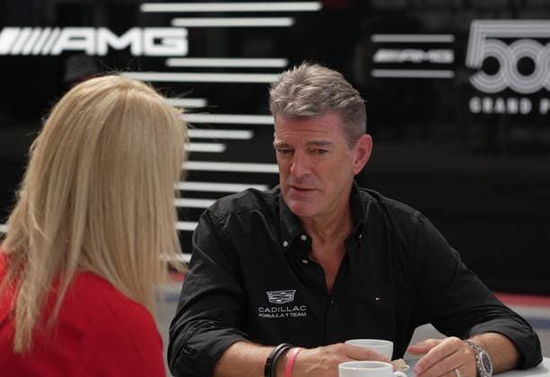 FORMULA 1 MSC CRUISES UNITED STATES GRAND PRIX 2025 16 10 2025, Circuit of The Americas, Austin, FORMULA 1 MSC CRUISES UNITED STATES GRAND PRIX 2025 , pictured Team Principal Graeme Lowdon, Cadillac Formula 1 nordphotoxGmbHx xBratic nph00250