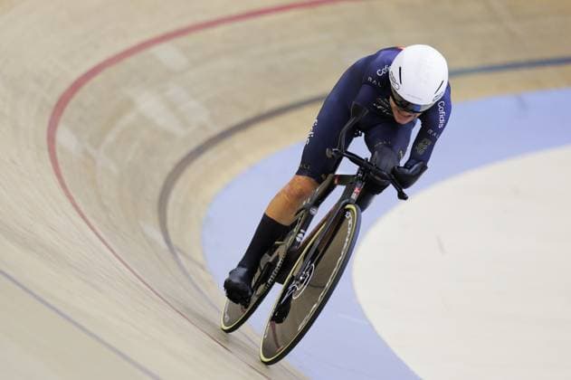 2025 UCI Para-Cycling Track World Championships Picture by Alex Whitehead SWpix.com - 16 10 2025 - Cycling - 2025 UCI Para-Cycling Track World Championships - Rio Olympic Velodrome, Rio de Janeiro, Brazil - MC1 1 Km Time Trial Final - Ricardo Ten Argiles (Spain) Copyright: x xSWpix.comx(t axPhotographyxHubxLtd)xAlexxWhitehead SWpix.comx SWP-3030-9535