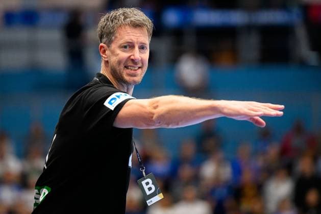 Gummersbach Womens Handball European Championship Qualification, Germany North Macedonia Coach Markus Gaugisch Germany Gummersbach Schwalbe Arena Germany