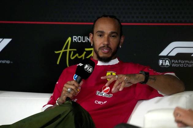 16.10.2025, Circuit of The Americas, Austin, FORMULA 1 MSC CRUISES UNITED STATES GRAND PRIX 2025 , im Bild Lewis Hamilton (GBR), Scuderia Ferrari HP (Photo by Hasan Bratic DeFodi Images) 16 10 2025, Circuit of The Americas, Austin, FORMULA 1 MSC CRUISES UNITED STATES GRAND PRIX 2025 , in the picture Lewis Hamilton GBR , Scuderia Ferrari HP Photo by Hasan Bratic DeFodi Images