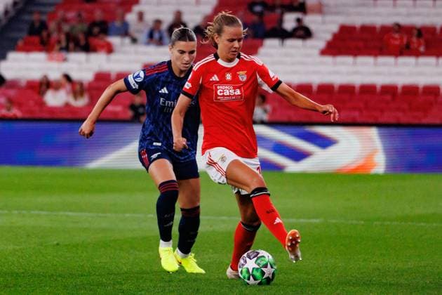 Football, Women, CL, Benfica Lisbon - FC Arsenal