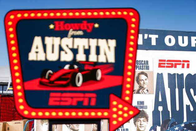 F1 GP of America, Austin, Sign, Sign Austin USA