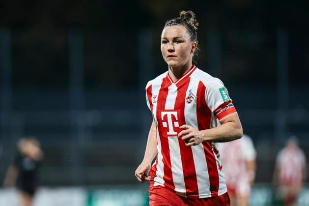 Google Pixel Womens Bundesliga 1 FC Köln Bayer 04 Leverkusen 16 10 2025 Marina Hegering 1 FC Köln, 33 Google Pixel Womens Bundesliga 1 FC Köln Bayer 04 Leverkusen, Franz Kremer Stadion 16 10 2025 Copyright: xBEAUTIFULxSPORTS Freisenx