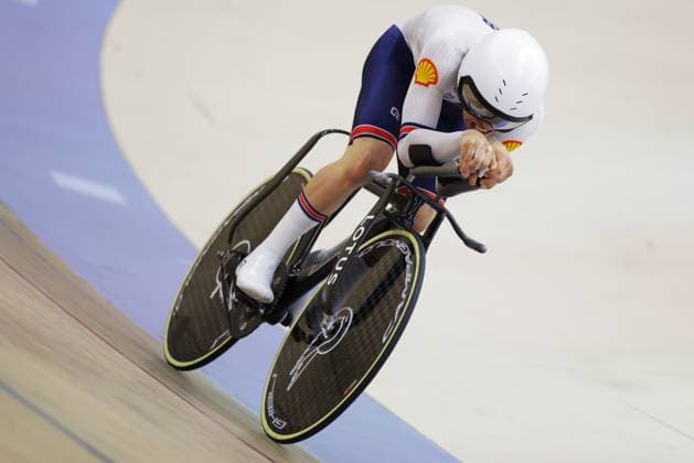2025 UCI Para-Cycling Track World Championships Picture by Alex Whitehead SWpix.com - 16 10 2025 - Cycling - 2025 UCI Para-Cycling Track World Championships - Rio Olympic Velodrome, Rio de Janeiro, Brazil - MC4 1 Km Time Trial Final - Archie Atkinson (Great Britain) Copyright: x xSWpix.comx(t axPhotographyxHubxLtd)xAlexxWhitehead SWpix.comx SWP-3030-9597