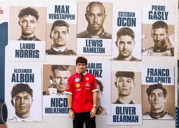 F1 GP of America, Austin, No 16 Charles Leclerc FRA , Scuderia Ferrari HP, Ferrari SF 25, Ferrari Austin USA