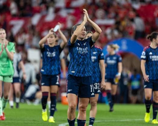 Katie McCabe ( Arsenal Womens Team ) after the match between SL Benfica and Arsenal FC, valid for UEFA Women s Champions League 2025 2026 at Estadio da Luz on 16 October 2025. Lisbon Estadio da Luz - Lisboa Benfica Lisbon Portugal Copyright: xIMAGOx xPRIMExSPORTSxIMAGESx xFILIPExOLIVEIRAx