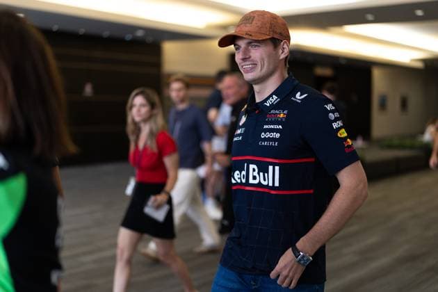 F1 - UNITED STATES GRAND PRIX 2025 VERSTAPPEN Max (ned), Red Bull Racing RB21, portrait during the 2025 Formula 1 United States Grand Prix, 19th round of the 2025 FIA Formula One World Championship, WM, Weltmeisterschaft from October 17 to 19, 2025 on the Circuit of the Americas, in Austin, Texas, United States of America - AustinUnited States  Copyright: xDPPIx