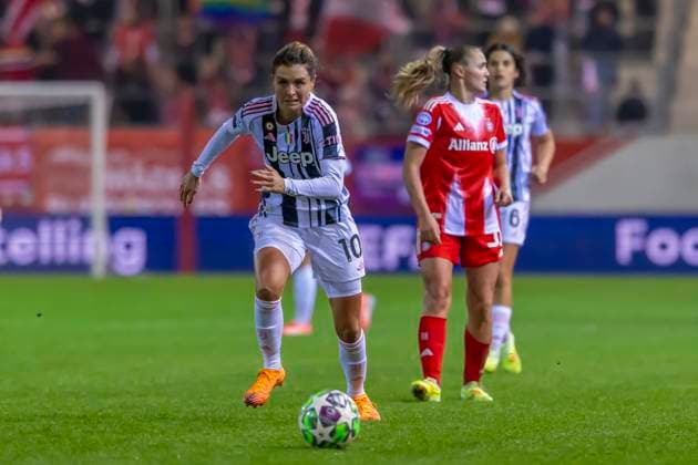 Munich, Germany 04 November 2024 CL Women 2025 2026 FC Bayern Munich vs Juventus Turin In the picture Cristiana Girelli Turin FC Bayern Campus Bayern Copyright: xFotostandx xSchäferx