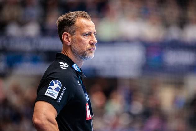 Maik Machulla Rhein Neckar Loewen, Coach GER, TBV Lemgo Lippe vs Rhein Neckar Loewen, Handball, 1 Bundesliga, Matchday 9, Season 2025 2026, 16 10 2025 GER, TBV Lemgo Lippe vs Rhein Neckar Loewen, Handball, 1 Bundesliga, Matchday 9, Season 2025 2026, 16 10 2025 Lemgo Copyright: xEibner-Pressefoto JanxRollingerx EP_JSK