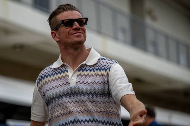 AUSTIN, TEXAS, UNITED STATES: Nico Hulkenberg, racing for the Stake F1 Team team during the 2025 Formula 1 United States Grand Prix at the Circuit of the Americas in Austin, Texas, United States