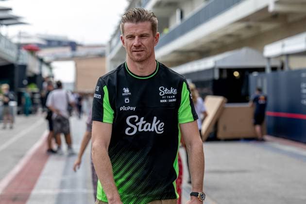 AUSTIN, TEXAS, UNITED STATES: Nico Hulkenberg, racing for the Stake F1 Team team during the 2025 Formula 1 United States Grand Prix at the Circuit of the Americas in Austin, Texas, United States