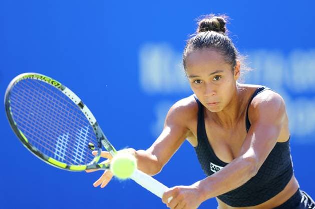 Leylah Fernandez (CAN). OCTOBER 17, 2025 - Tennis : Kinoshita Group Japan Open Tennis Championships 2025 Women s Singles Quarter-final at Morita Tennis Center Utsubo in Osaka, Japan. Noxthirdxpartyxsales  aflo_307168496