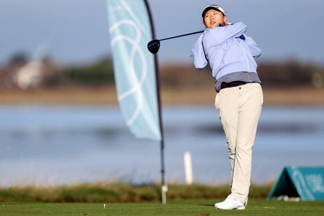 REPRO FREE*PRESS RELEASE NO REPRODUCTION FEE* EDITORIAL USE ONLY Carey Cup, Portmarnock Golf Club, Dublin 17 10 2025 Rayee Feng Rayee Feng 17 10 2025  Copyright: x INPHO LaszloxGeczox LG_005092