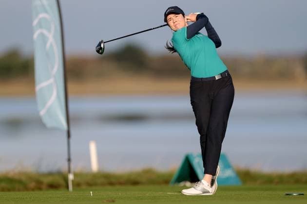 REPRO FREE*PRESS RELEASE NO REPRODUCTION FEE* EDITORIAL USE ONLY Carey Cup, Portmarnock Golf Club, Dublin 17 10 2025 Shannon Burke Shannon Burke 17 10 2025  Copyright: x INPHO LaszloxGeczox LG_005119